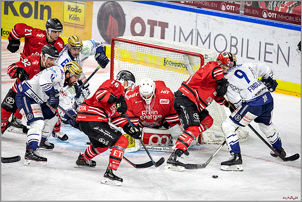 DEL; Koelner Haie - Iserlohn Roosters; Koeln, 13.09.2019